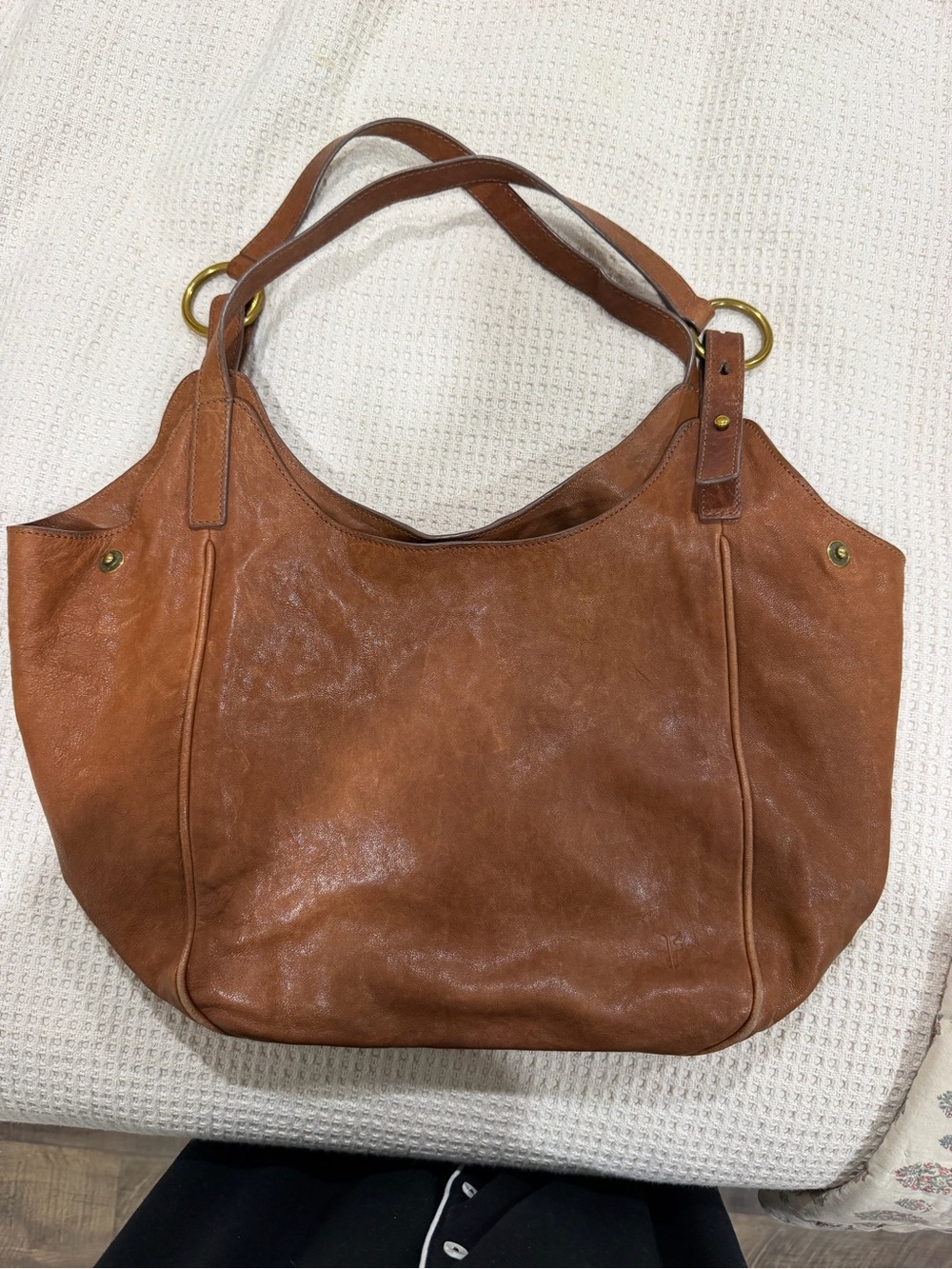 Frye Classic Leather Tote Bag - Brown
